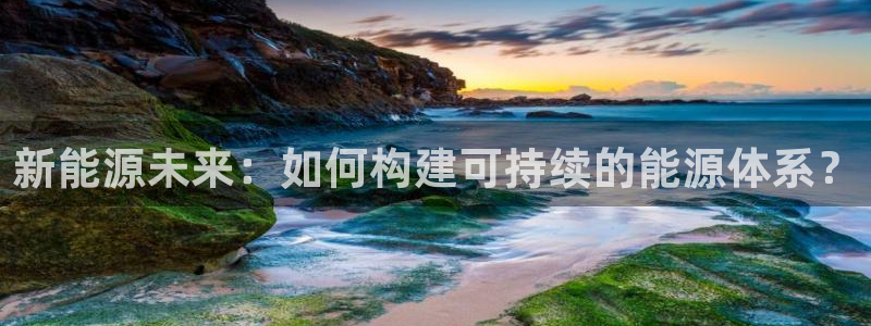 109新宝gg：新能源未来：如何构建可持