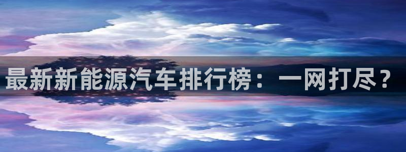 新宝gg网娱乐:最新新能源汽车排行榜:一网打尽?